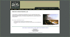 Desktop Screenshot of oxbowindustries.com